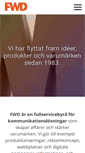 Mobile Screenshot of fwd.se